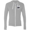 Sofspun® Full-Zip Hooded Long Sleeve T-Shirt Thumbnail