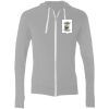 Sofspun® Full-Zip Hooded Long Sleeve T-Shirt Thumbnail
