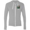 Sofspun® Full-Zip Hooded Long Sleeve T-Shirt Thumbnail