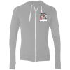 Sofspun® Full-Zip Hooded Long Sleeve T-Shirt Thumbnail
