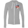 Sofspun® Full-Zip Hooded Long Sleeve T-Shirt Thumbnail
