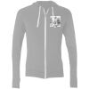 Sofspun® Full-Zip Hooded Long Sleeve T-Shirt Thumbnail
