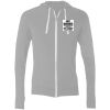 Sofspun® Full-Zip Hooded Long Sleeve T-Shirt Thumbnail