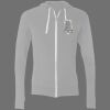 Sofspun® Full-Zip Hooded Long Sleeve T-Shirt Thumbnail