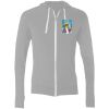 Sofspun® Full-Zip Hooded Long Sleeve T-Shirt Thumbnail