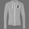 Sofspun® Full-Zip Hooded Long Sleeve T-Shirt Thumbnail