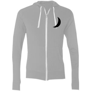 Sofspun® Full-Zip Hooded Long Sleeve T-Shirt Thumbnail