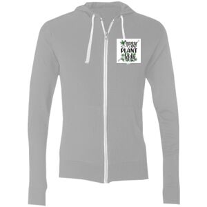 Sofspun® Full-Zip Hooded Long Sleeve T-Shirt Thumbnail