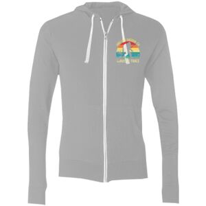 Sofspun® Full-Zip Hooded Long Sleeve T-Shirt Thumbnail