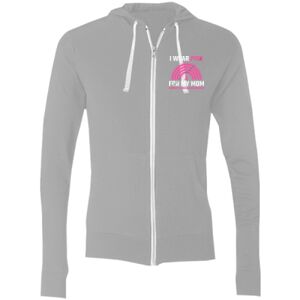 Sofspun® Full-Zip Hooded Long Sleeve T-Shirt Thumbnail