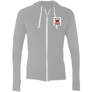 Sofspun® Full-Zip Hooded Long Sleeve T-Shirt Thumbnail