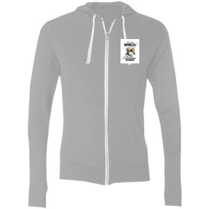 Sofspun® Full-Zip Hooded Long Sleeve T-Shirt Thumbnail