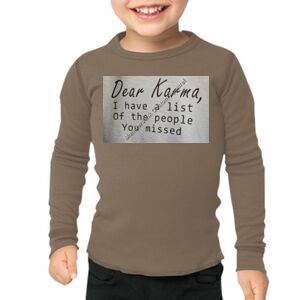 T107 Toddler Baby Thermal L/S T-Shirt Thumbnail