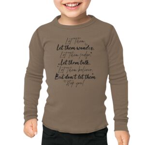 T107 Toddler Baby Thermal L/S T-Shirt Thumbnail