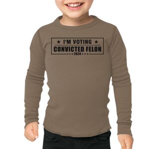 T107 Toddler Baby Thermal L/S T-Shirt Thumbnail
