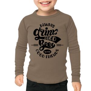 T107 Toddler Baby Thermal L/S T-Shirt Thumbnail