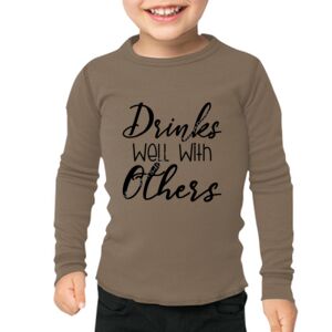 T107 Toddler Baby Thermal L/S T-Shirt Thumbnail