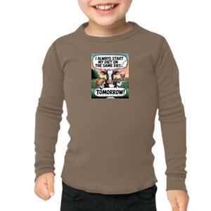 T107 Toddler Baby Thermal L/S T-Shirt Thumbnail