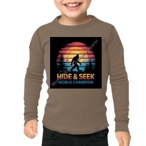 T107 Toddler Baby Thermal L/S T-Shirt Thumbnail
