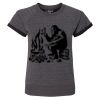 Women's Sweetheart French Terry Short Sleeve Pullover Thumbnail