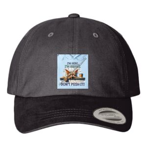 Peached Cotton Twill Dad Hat Thumbnail