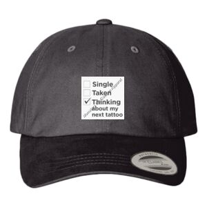 Peached Cotton Twill Dad Hat Thumbnail